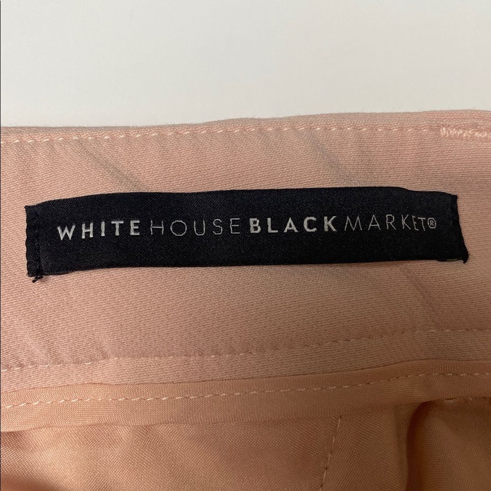 White House Black Market The Slim Ankle Light Pink Pants Women's Size 10L - Picture 10 of 16